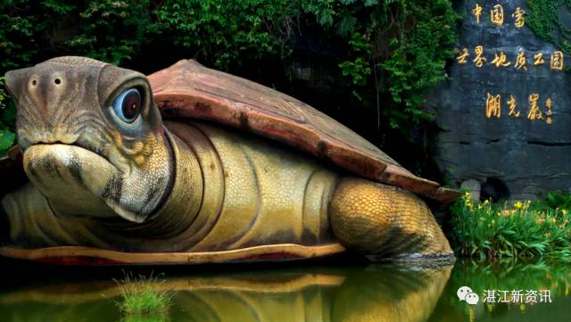 蓝天白云湖面碧波荡漾天然氧吧,湖光岩大自然天然氧吧