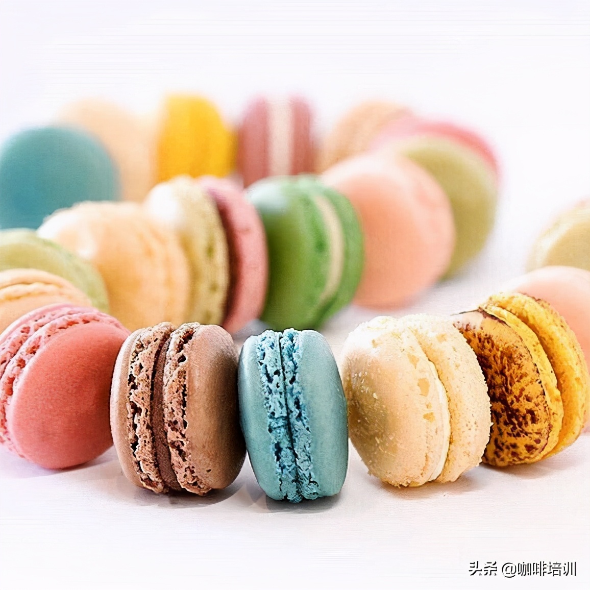 马卡龙法式夹心饼干,法式甜品饼干烘焙教程