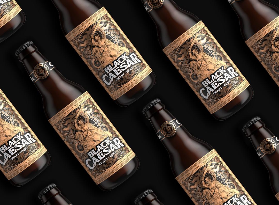 打碎常规思维创新,口碑好的精酿啤酒包装设计图片