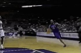 nba2kol文斯卡特98版扣篮动作,文斯卡特大风车扣篮背后角度