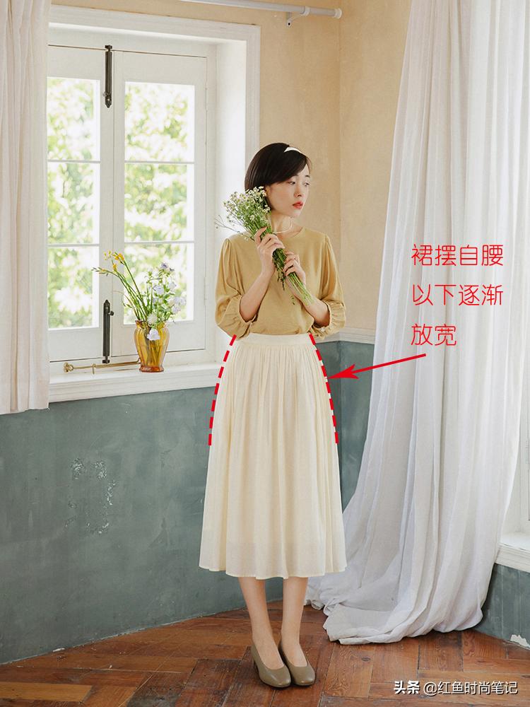 梨形腰细胯宽腿粗穿衣搭配,腰细腿粗穿衣搭配显瘦