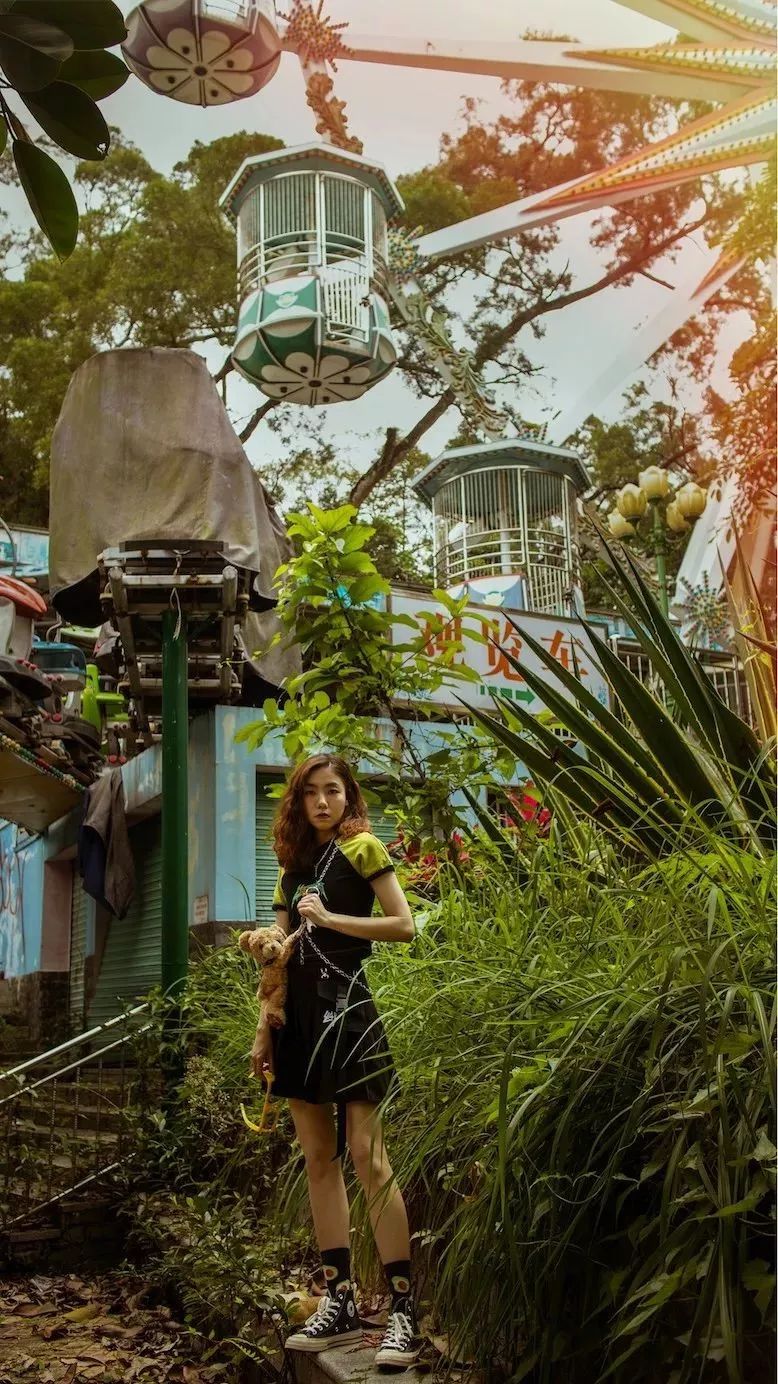 深圳东湖公园游乐场以前样子,深圳藏在森林里游乐园