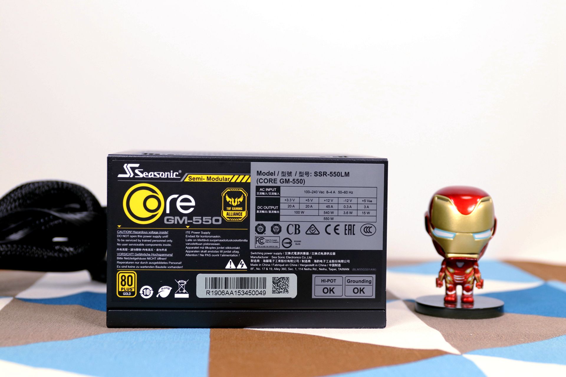 海韵g550电源测评,海韵550电源