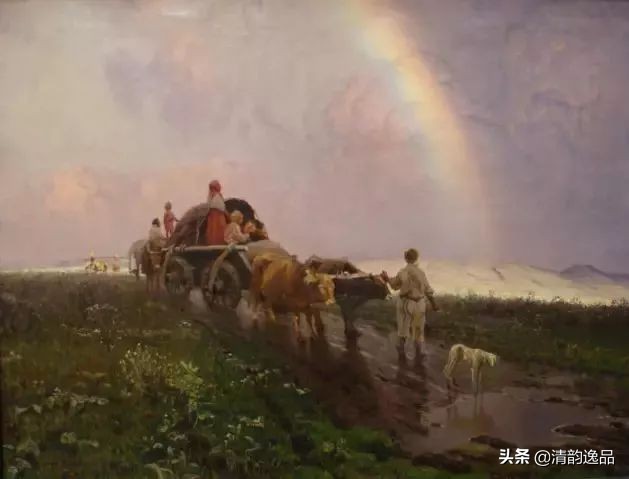 俄罗斯画家经典油画风景作品欣赏,俄罗斯艺术家尤金油画
