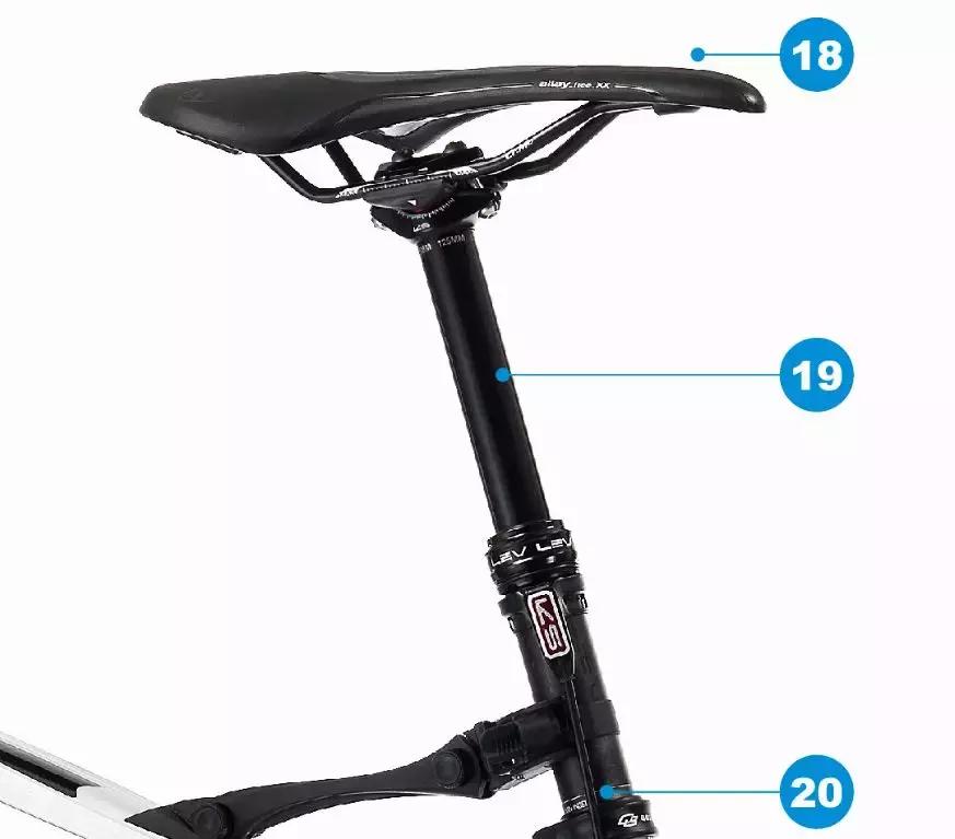 自行车各个零件名称图解,自行车部件名称图解高清