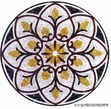 现代简约艺术感大理石马赛克图案,高端石材马赛克效果图