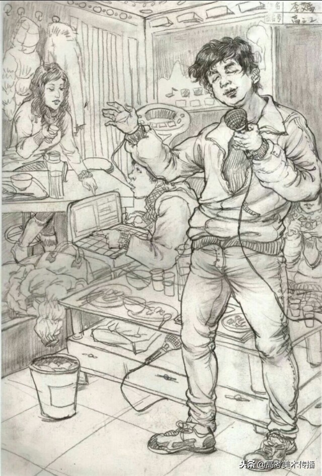 命题人物速写怎么画,命题速写种类有哪些