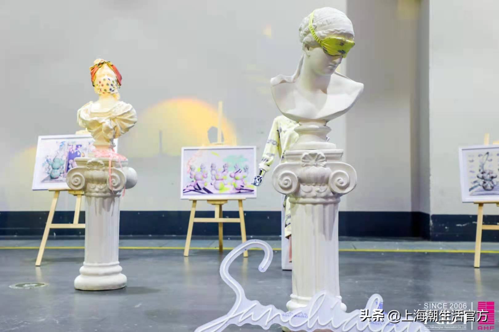 上海亚洲发型师节2020创意赛现场,世界美发大会获奖发型师