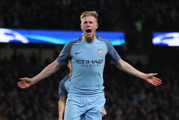 德布劳内足球比赛集锦,足坛十大神锋之德布劳内