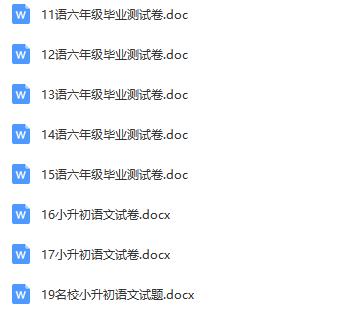 名师整顿|2020年小升初语文全国名校真题卷+复习卷（附答案）