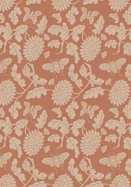 庄重华美的中国古典纹样,东方纹样图植物