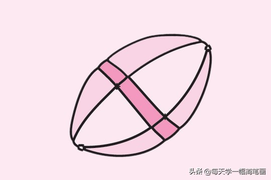 橄榄球运动员简笔画,橄榄球僵尸简笔画图