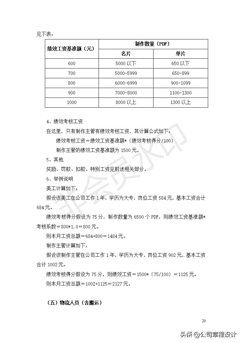 员工薪酬计算公式大全,公司薪酬管理方案岗位系数