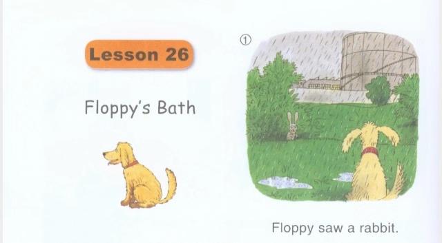 1级绘本（B）Lesson26：Floppy狗与兔子的两次悲惨相遇