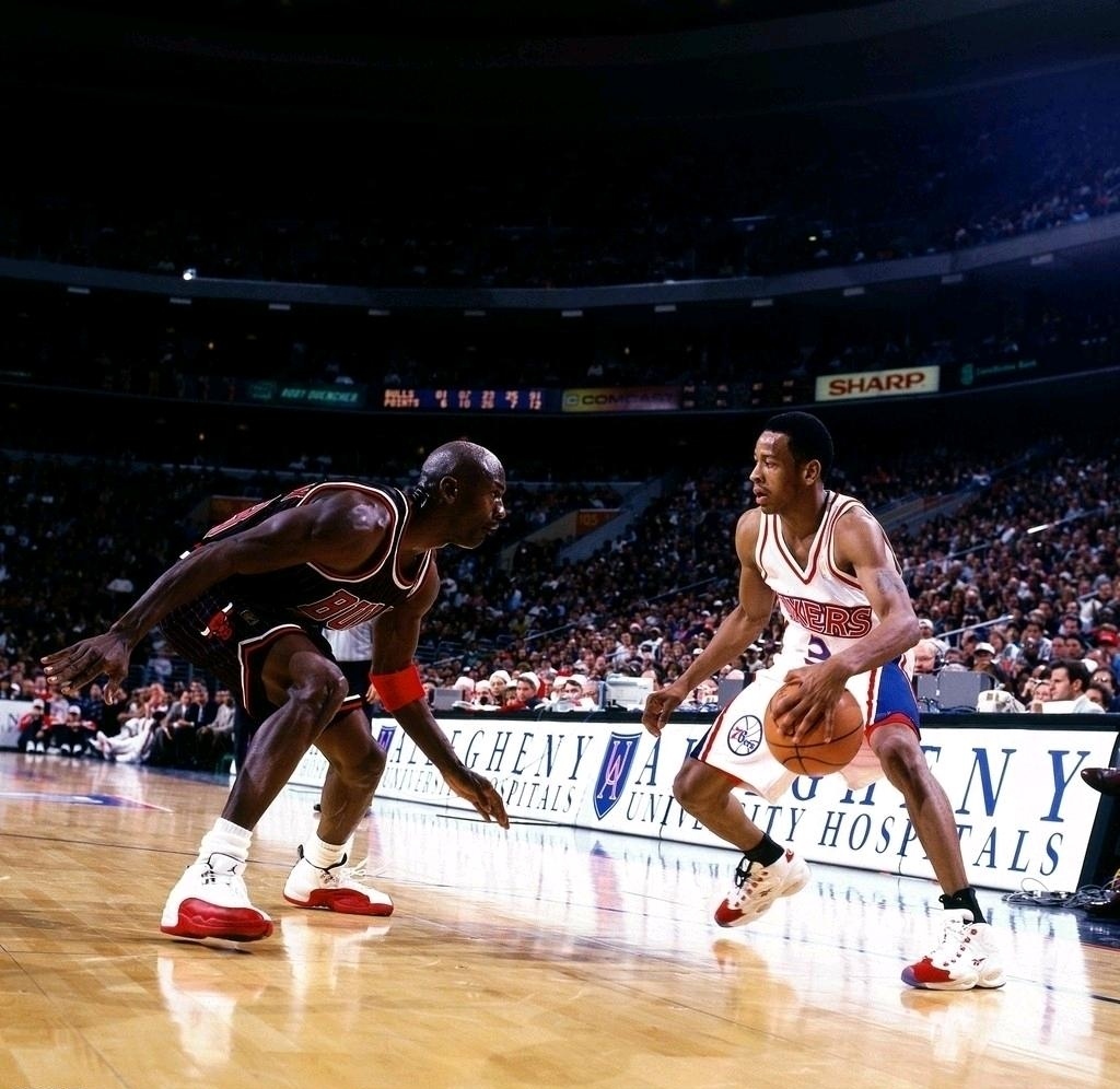 艾弗森说欧文控球更强,nba最强控球后卫欧文