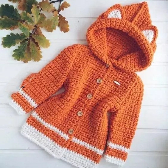 儿童毛衣绣花图案简单又漂亮,儿童马甲毛衣编织教程简单大方