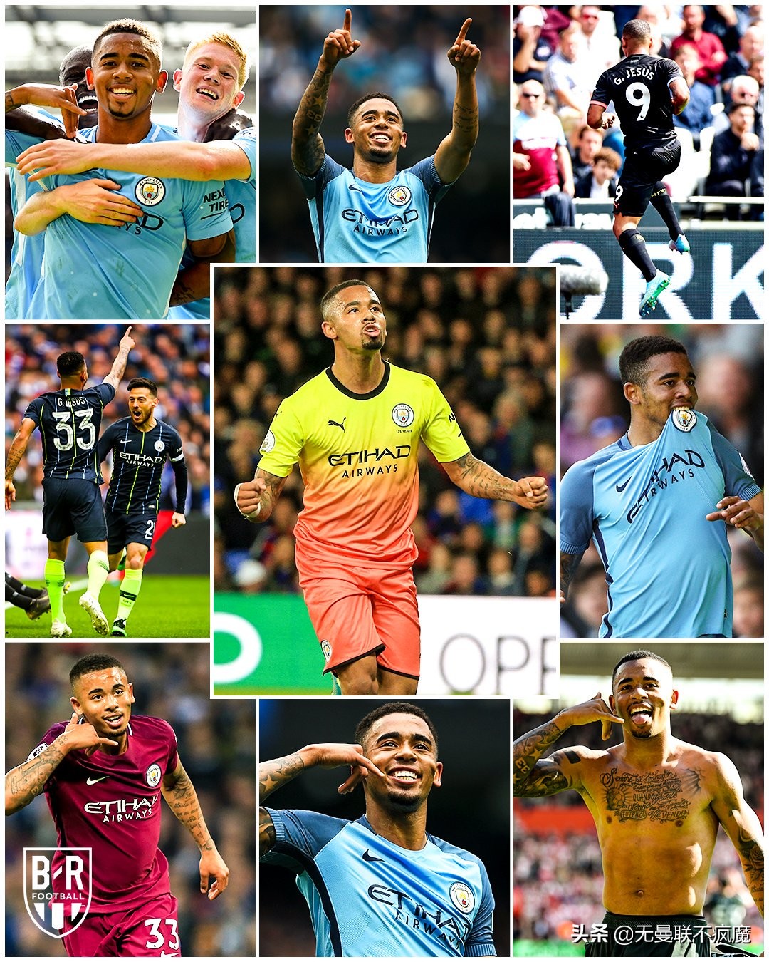 英超第9轮最佳阵容：热苏斯记录之夜，席尔瓦双剑合璧