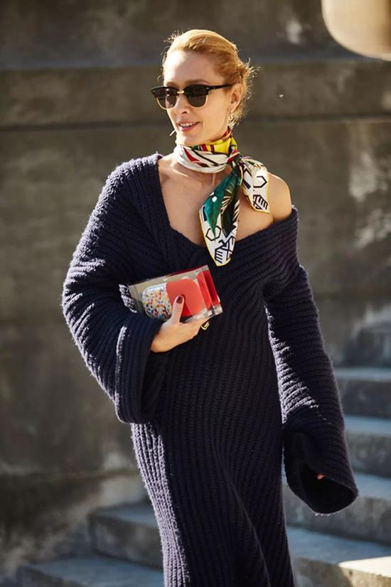 简单又时髦的丝巾系法你学到了吗,十八种丝巾系法教您变美丽