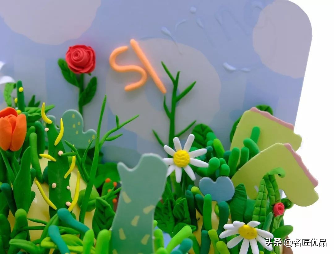 好玩又好看的粘土手工,简单的国庆节粘土手工方案