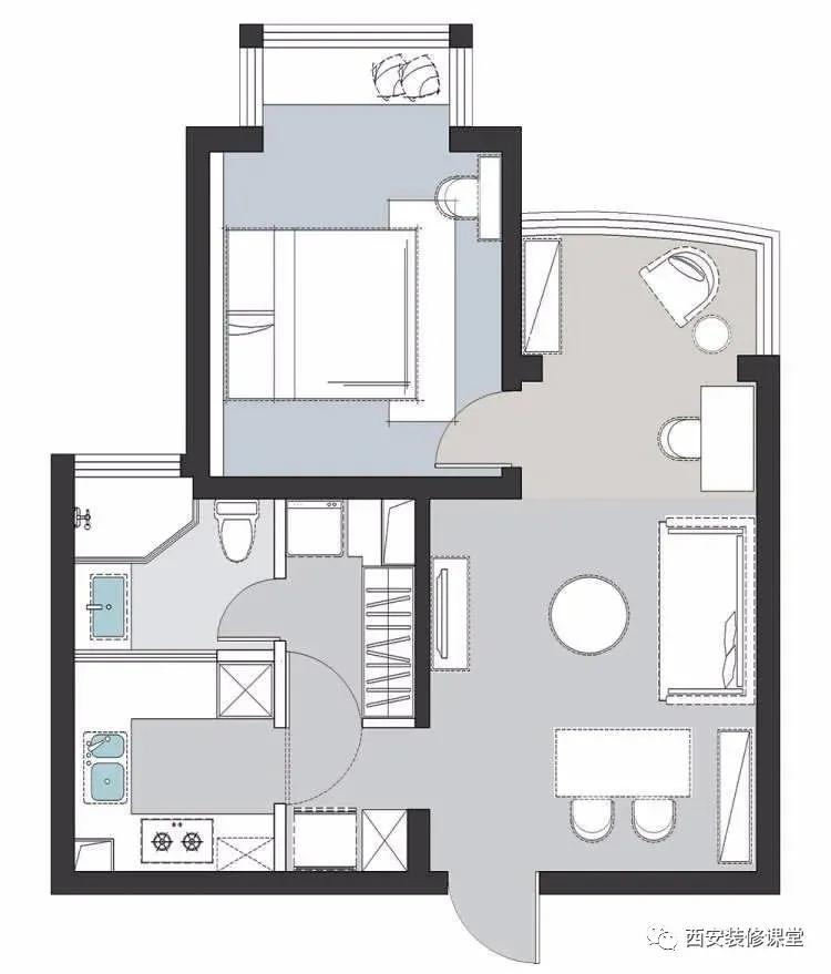 想要衣帽间又想要卧室,想有一个自己的衣帽间