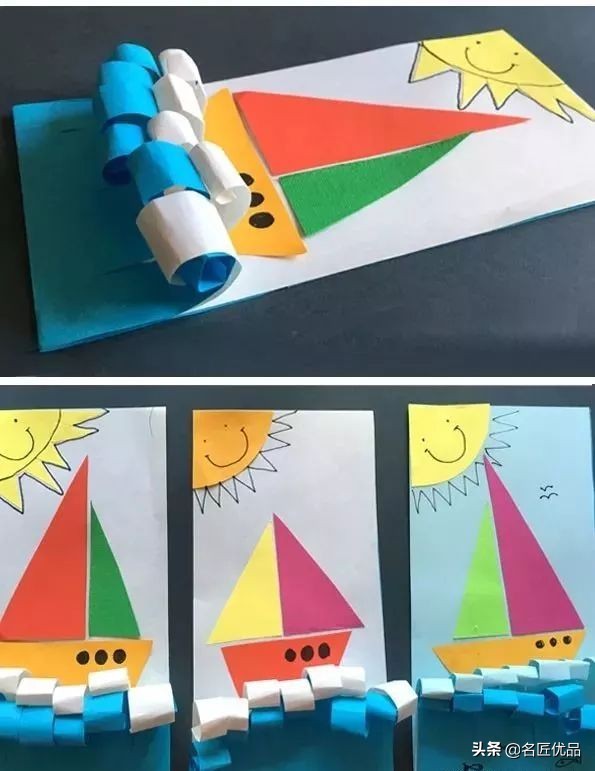 儿童创意手工挂件制作,儿童手工作品装饰