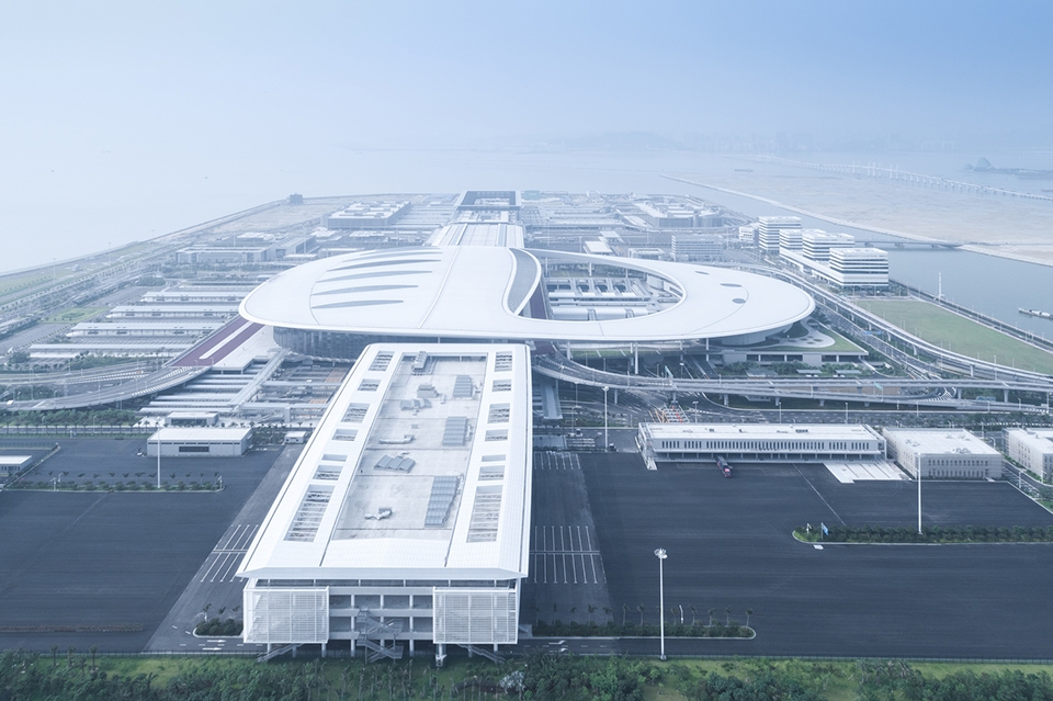 港珠澳大桥人工岛遇见大桥观景台,港珠澳大桥人工岛口岸过澳门攻略