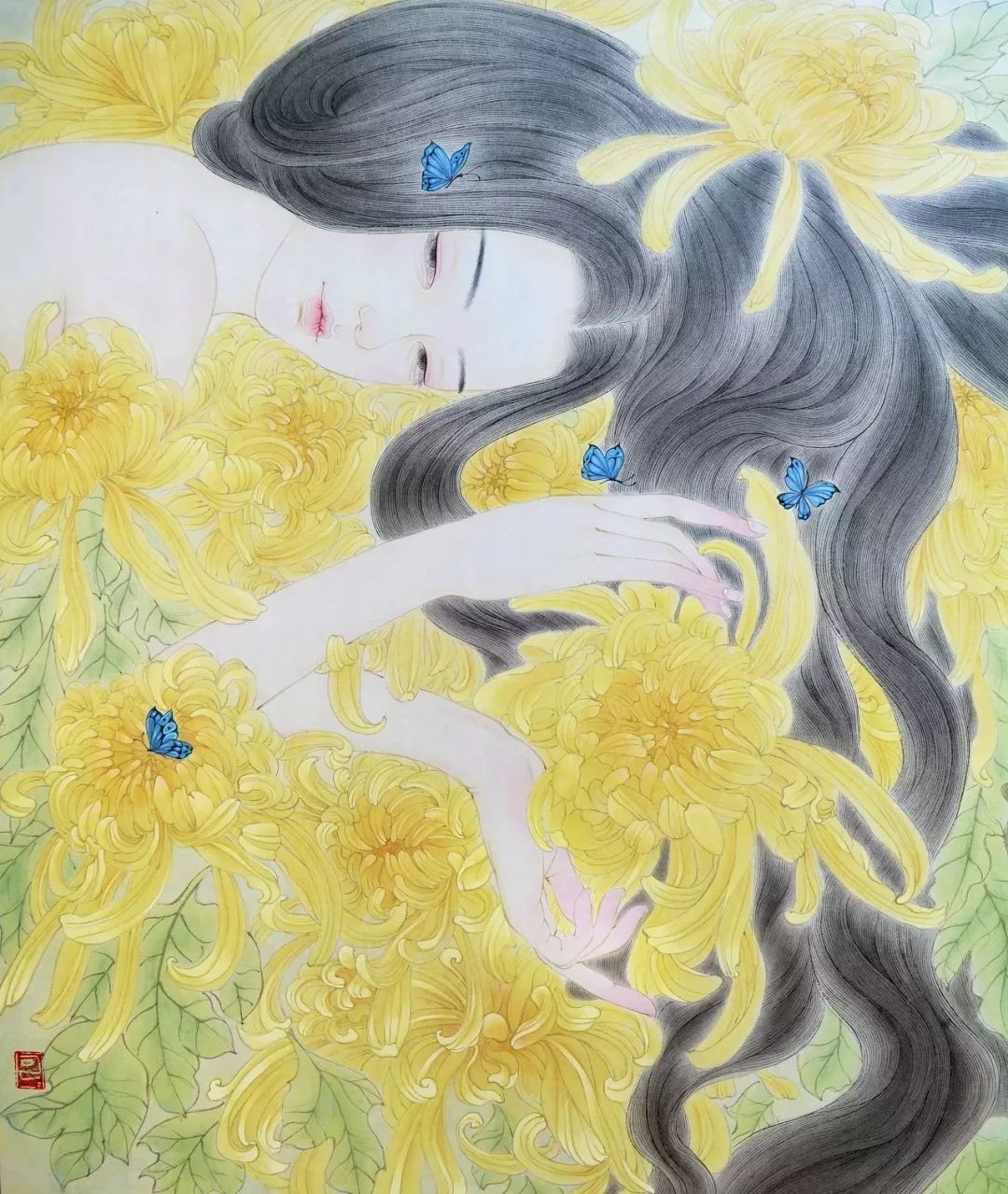 美到炸裂的古风美人,美到极致的古风美人