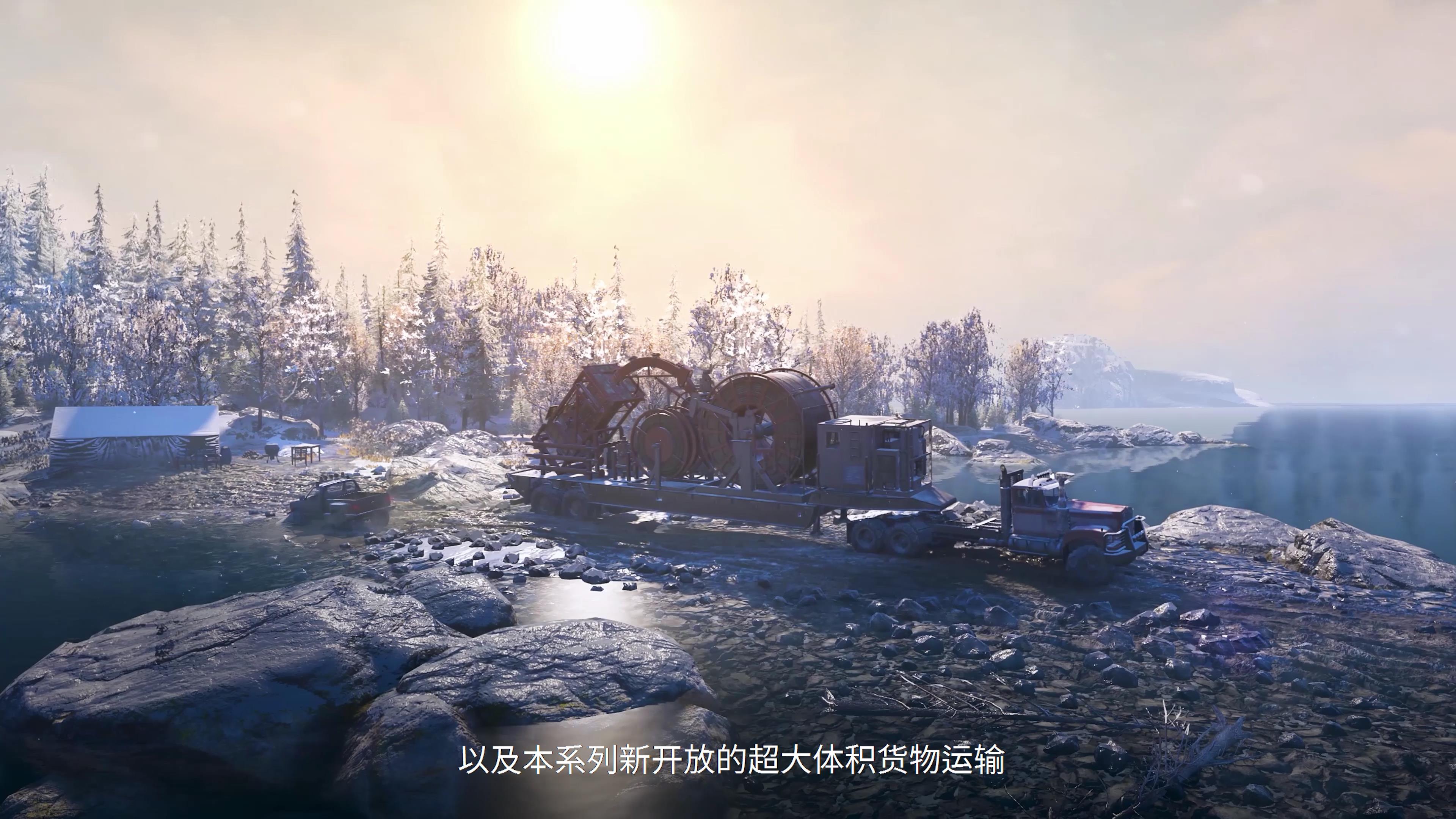 雪地奔驰南极洲重型卡车,雪地奔驰最强重型卡车