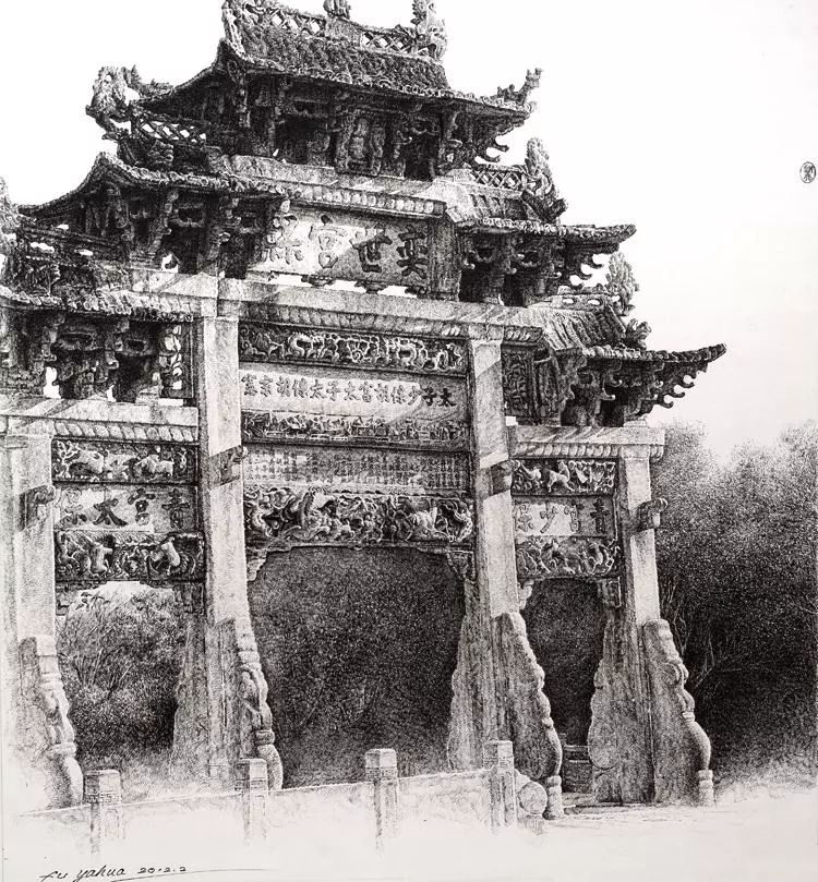 新一代中国钢笔画领军人物,极品五大钢笔画简直美爆