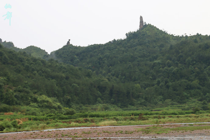 浙江丽水缙云的仙都风景区,夏天缙云仙都风景区