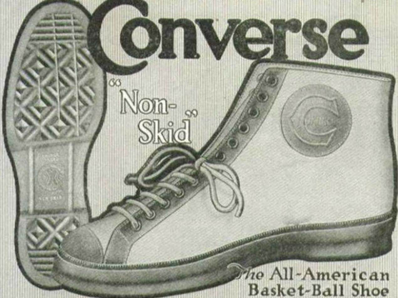 匡威帆布鞋发展史,allstar匡威与其他鞋的对比