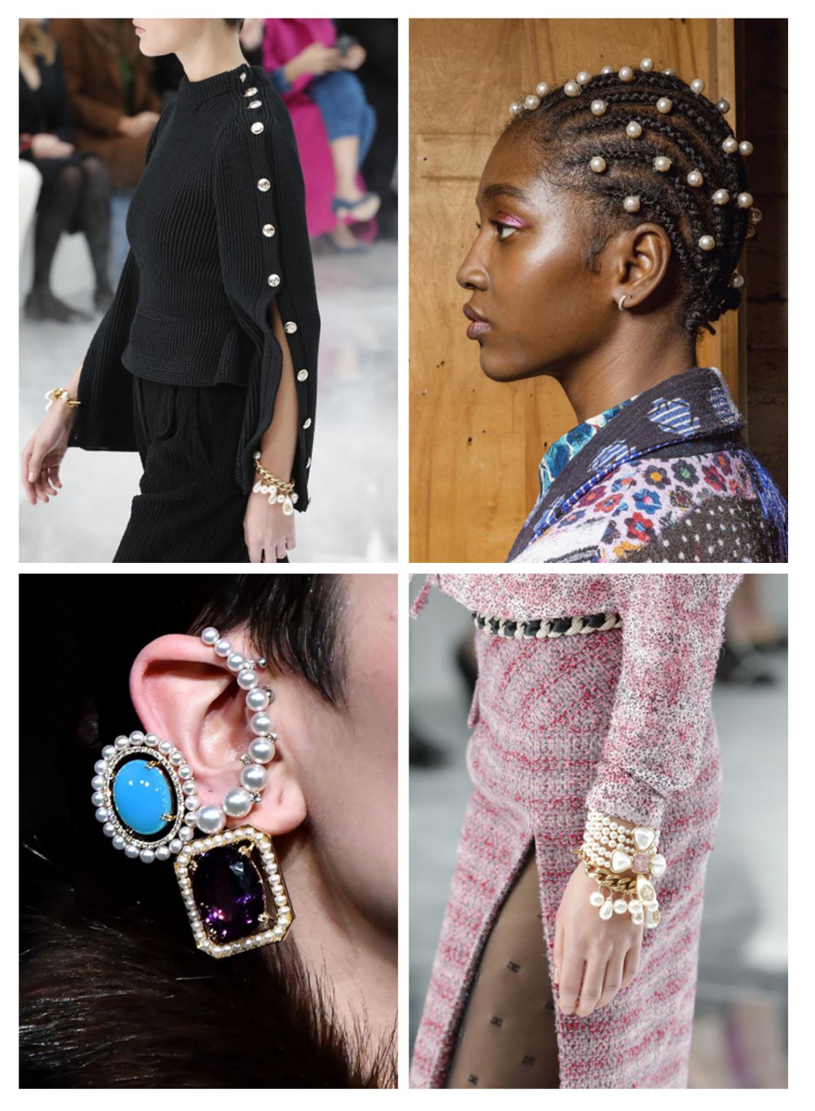 珍珠帽子白色怎么搭配好看,休闲穿搭适合戴的珍珠