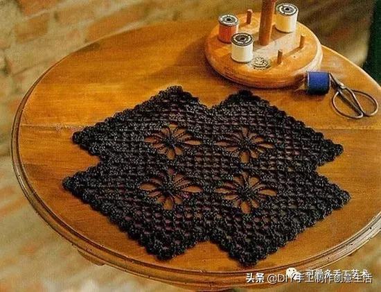 钩餐桌垫,钩餐桌垫视频教程