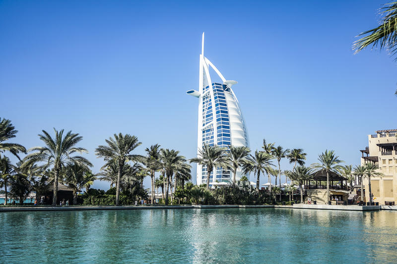 沙漠浪漫之旅迪拜,从天空进入海底