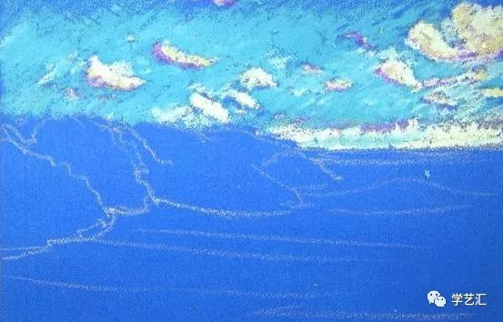 重彩油画棒教程简单,油画棒超美超简单