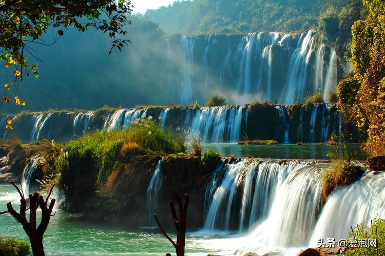 罗平九龙瀑布简介,旅行罗平九龙瀑布风景