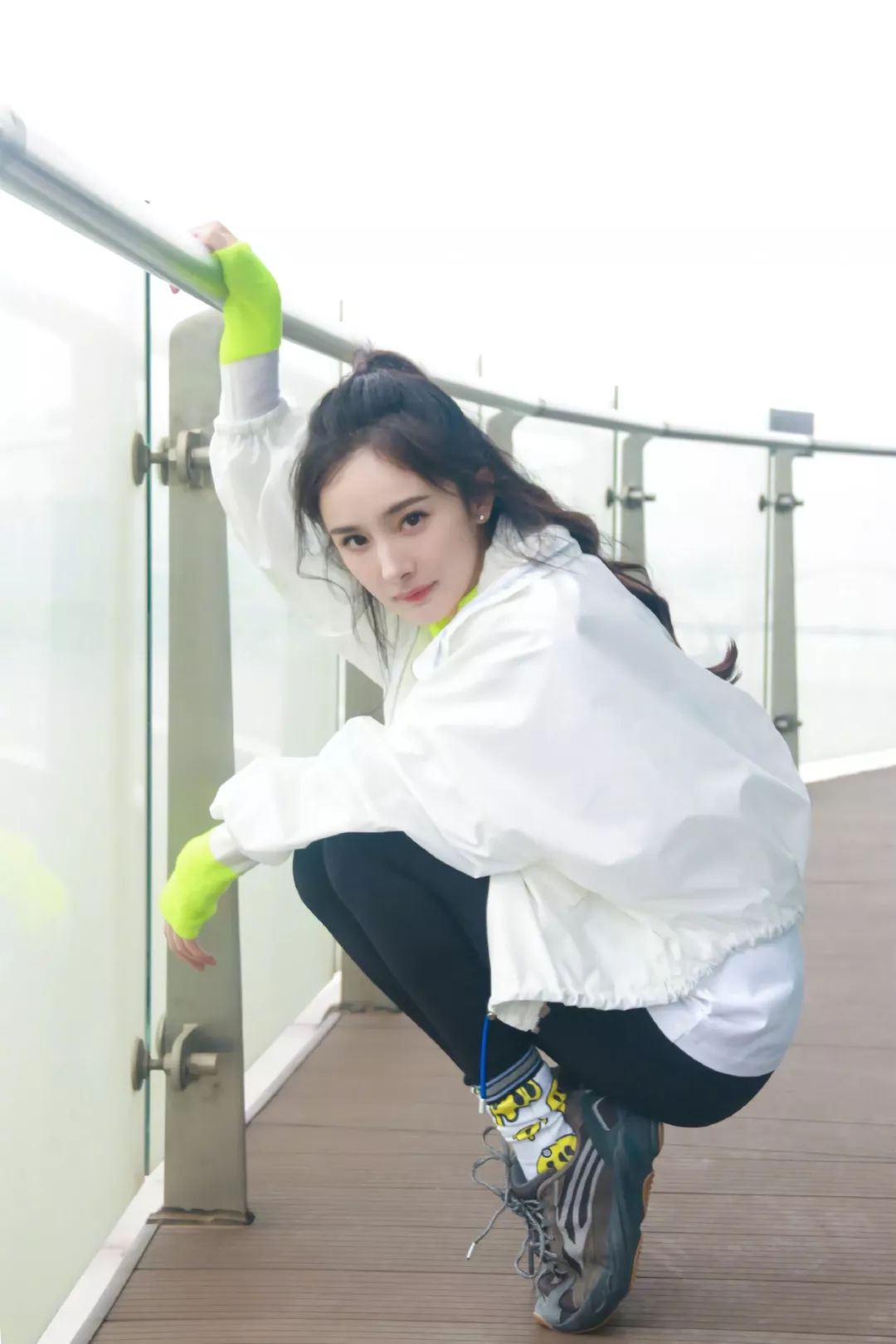 杨幂最潮穿搭,杨幂露腿式穿法