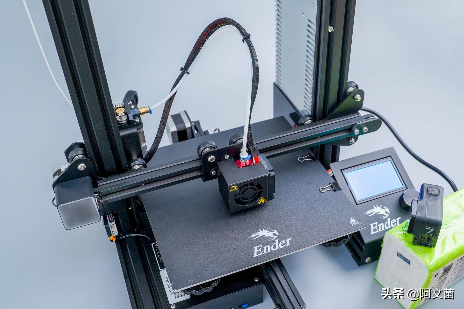 创想三维ender3v2打印机详细教程,创想三维ender3s1plus体验测评