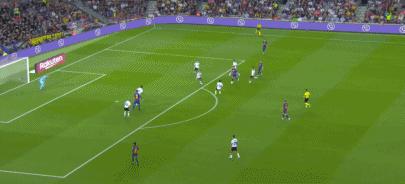 西甲双雄精彩片段,巴萨半场7-0瓦伦西亚