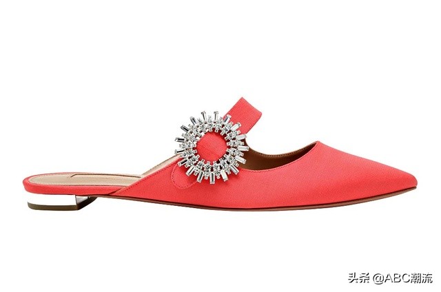 新款春夏秋凉鞋中跟穆勒鞋,春夏时尚气质穆勒鞋