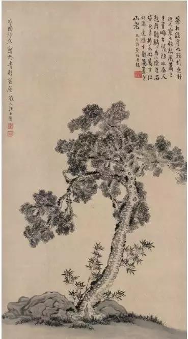 扬州八怪四君图片,扬州八怪以画竹闻名天下