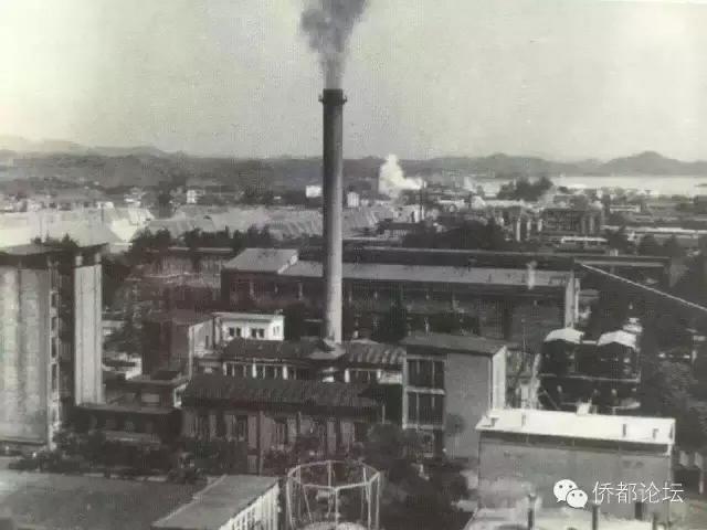 江门市甘化厂地下防空洞,1959年江门甘化厂的原貌