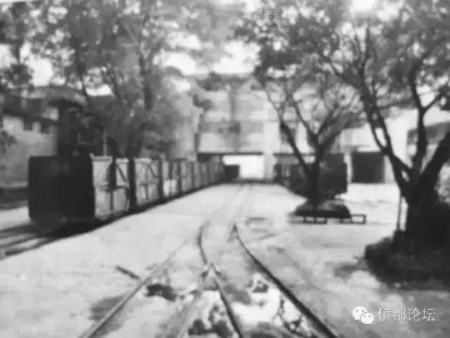 江门市甘化厂地下防空洞,1959年江门甘化厂的原貌