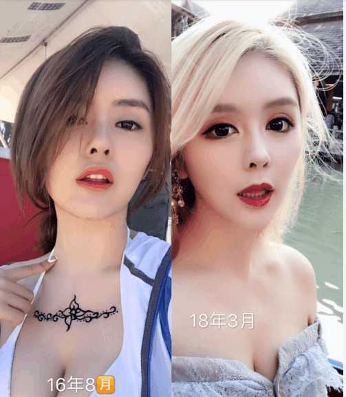 主播张琪格发图求证，节奏莫带了，真没整容！