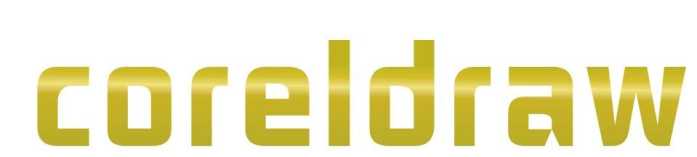 cdr金色金属质感字体,cdr怎样调双色字体