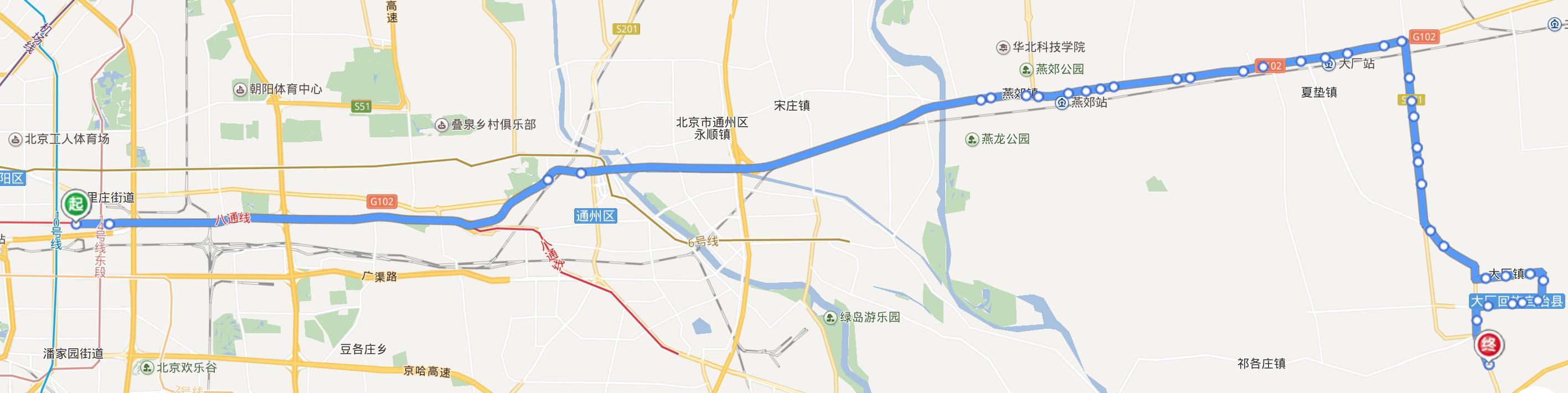 燕郊交通路线图,燕郊进京交通路线