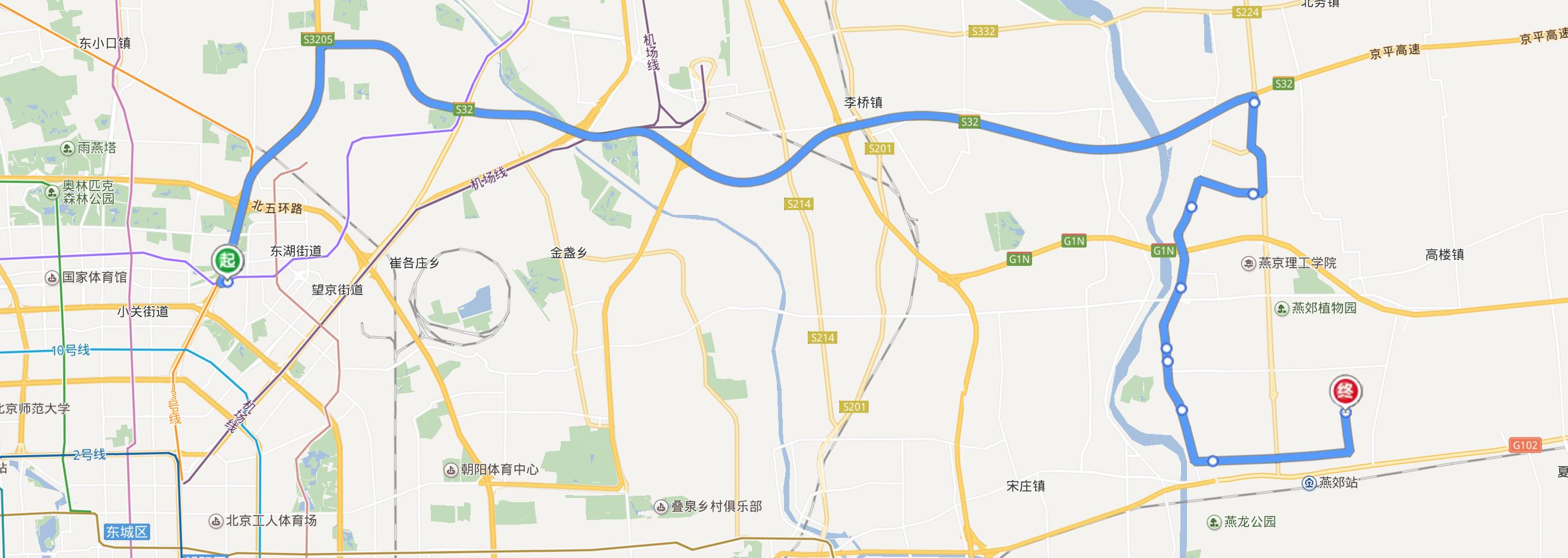 燕郊交通路线图,燕郊进京交通路线