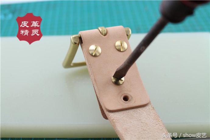 意大利植鞣腰带,意大利手工缝线腰带