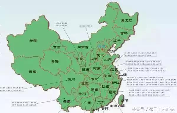 中国所有的茶的名字及图片,中国的主要茶有哪些品种