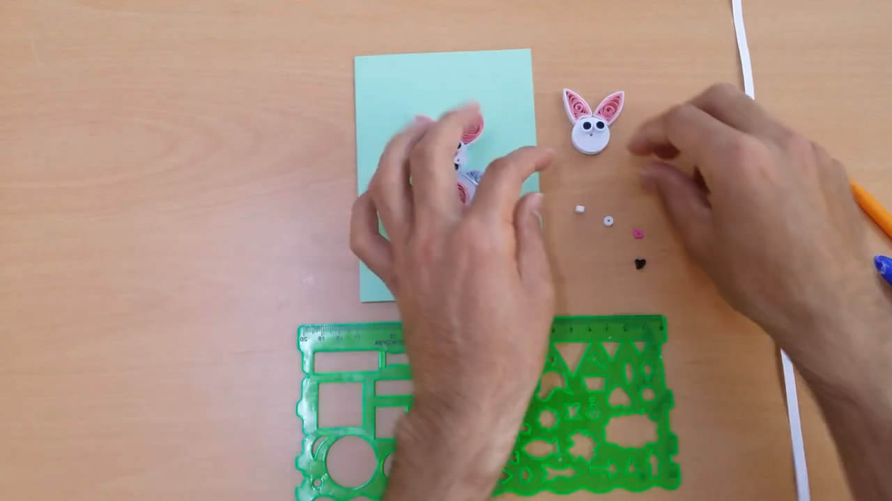 小兔子贺卡怎么做超级萌的那种,贺卡制作方法简单又漂亮的小兔子